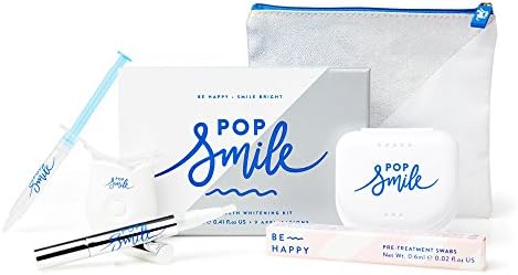 Pop Smile Non Peroxide Ultimate Teeth Whitening Kit - Up to 8 Shades Whiter in 5 Days