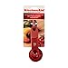 KitchenAid Plastic Measuring Spoons, Set of 5, Red -