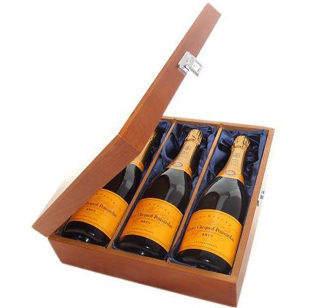 3 x Veuve Clicquot, NV, écrin de luxe