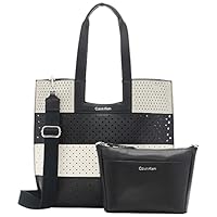 Calvin Klein Bette 2 in 1 Tote, Black Multi