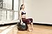 Vitruvian Health and Fitness 2000lbs Exercise Ball with Pump and Workout Poster