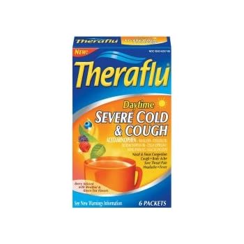 Amazon.com: Theraflu Daytime Severe Cold and Cough Berry ...