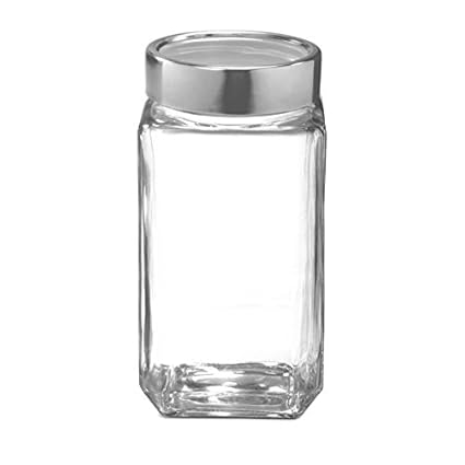 Treo Glass Jar, 1 Litre, Nocolortrans