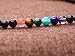 AmorWing Buddhist Prayer 108 Mala Beads Matte Onyx 7 Chakra Semi Precious Gemstone Bracelet/Necklace 6mm