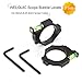 WELQUIC Bubble Level Ant-Cant Device Kit Ring Mount Holder for 30mm 25.4mm 1inch Rifle Scope Tubes