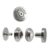 Springfield Leather Company Decorative Colt 45 Nickel Plate Durable Dot Snap Set