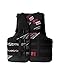 Body Glove Adult Method USCG Approved 4 Buckle Life Jacket Vest, Black, Small/Medium