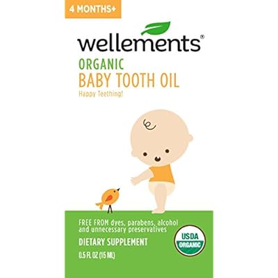 Buy Wellements Organic Baby Tooth Oil 0 5 Fl Oz Promotes Happy Teething Free From Dyes Parabens Alcohol And Preservatives Online In Qatar B00qvenmiq Buy Wellements Organic Baby Tooth Oil 0 5 Fl Oz Promotes Happy Teething Free From Dyes Parabens Alcohol And Preservatives Online In Qatar B00qvenmiq