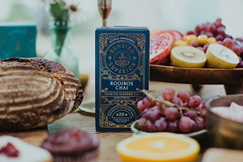 Sunbird Rooibos Chai Rooibos | Roter Tee Blend mit Chai | 20 kompostierbare Beutel | Rare Premium Rooibos | 100… – Bild 7