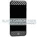 iPhone 7 Black Carbon Fiber Skin - SKINTZ Wrap - Textured - Durable - Protection Sticker - Black Carbon