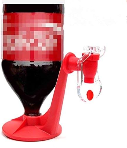 Holidaysummer Kitchen and Dining Bar Tools Switch Plastic Drinking Beverage Dispenser Mini Soda Upside Down Drinking Fountains Cola