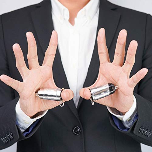 Magic Pocket Staff Metal Appearing Cane for Magic Tricks with Gloves