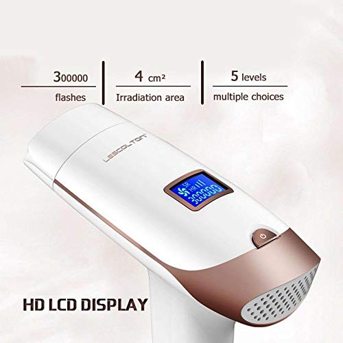 Depilador e Rejuvenescedor a Laser Permanente Luz Pulsada Lescolton T-009i