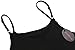 Avidlove Women Modal V Neck Nightwear Sleeveless Straight Dress Mini Full Slips Black L