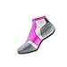 Thorlos Experia XCCU Thin Cushion Running Low Cut Socks, Pink, Medium