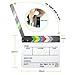 Andoer Movie Directors Clapboard, Acrylic Clapper Board, Photography Studio Video TV Film Slate, Cut Action Scene Clapper, Movie Theater Props Decor, Dry Erase, 9.6×11.7inch
