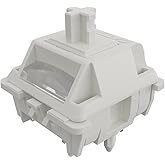 Gateron Smoothie Linear Milkshake Switches for Mechanical Keyboard Pre Lubed, 40±10gf Operating Force, 2.0mm±0.6mm Travel Dis