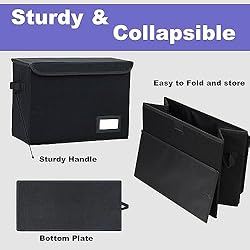 EOOUT 2pcs Comic Book Storage Box, Collapsible