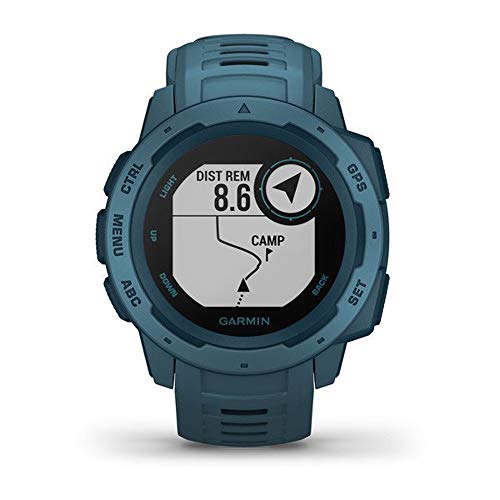 Garmin Instinct Montre GPS - Bleu Lakeside - Reconditionnée