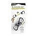 Nite Ize MSBL-09-R7 Carabiner, Pack of 1, Charcoal