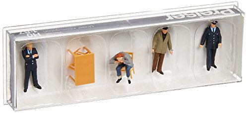 Preiser 10590 Emergency Workers Under Interrogation HO Model Figure
