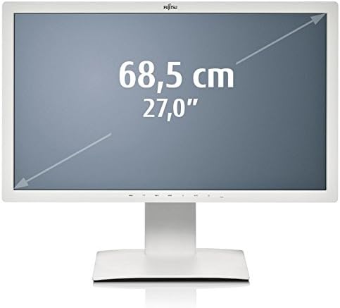 Fujitsu B27T-7 LED - LED monitor - 27" - 1920 x 1080 - 300 cd/m2 - 1000:1 - 20000000:1 (dynamic) - 5 ms - DVI, VGA, Disp