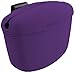 Dexas Pets Pooch Pouch Flexible Dog Treat/Training Treat Clip Pouch, Gray/Purple
