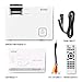 Projector Crosstour HD Video Projector 1080P Supported for Home Theater Entertainment 55,000 Hours LED Life Compatible with HDMI/VGA/TF/AV/USB (Upgrade)thumb 3