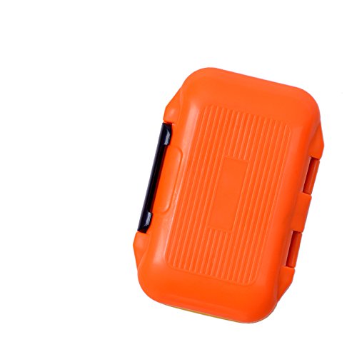 image for Hicreat Double-Sides Fishing Tackle Boxes Waterproof Storage Cases Fly