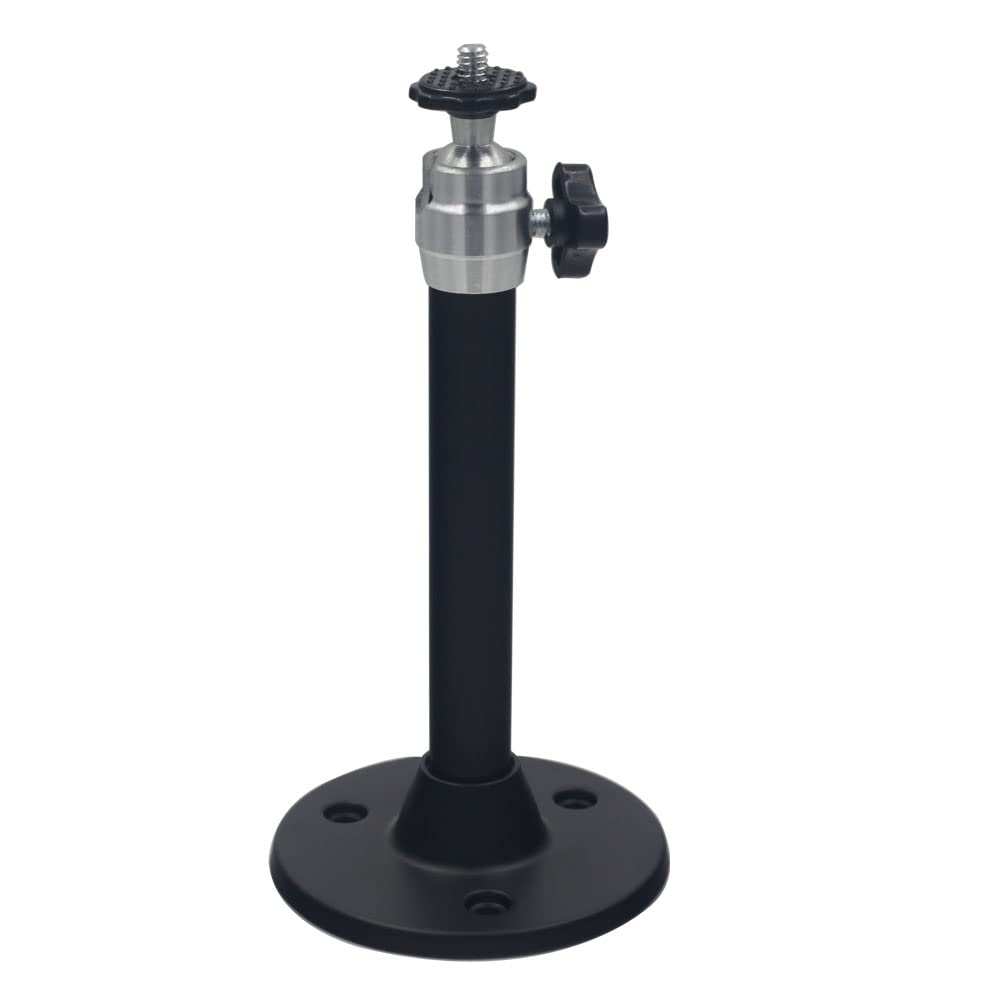 Fulusor Universal Mini Projector Ceiling Mount - Black, Aluminium, 3kg Capacity, 90° Tilt, 360° Rotation