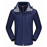 CAMEL CROWN Men’s Ski Jacket 3 in 1 Waterproof