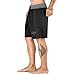 Elite Sports Men's Black Jack Series Fight Shorts, Gray, X-Large