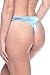 Barbra Lingerie Women's 6 Pack Satin Thong Panties (Satin Thong, Medium)