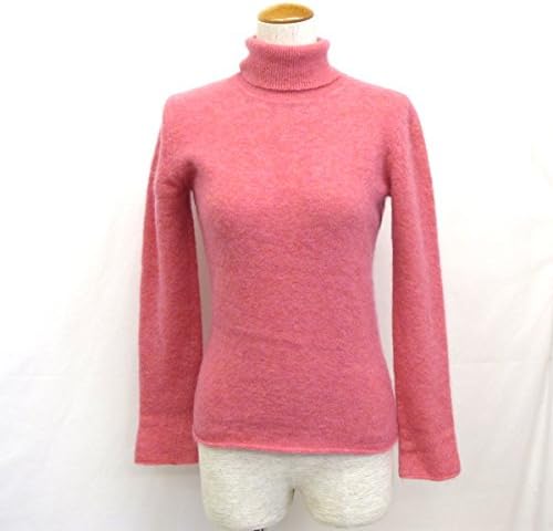 Amazon イッセイミヤケ Issey Miyake ニット セーター タートルネック ピンク トップス レディース サイズ2 ウール混 長袖 中古 セーター 通販