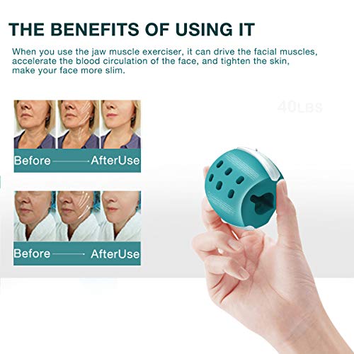 Jaw Exerciser Toning Jawline Exerciser Double Chin Exercise Device
