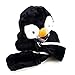 Qiyun Plush Penguin Hat With Long Paws
