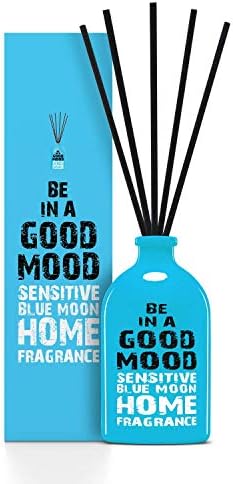 Be In A Good Mood Cubuklu Oda Kokusu Ev Parfumu Dogal Kokulu Yag Karisimi Cubuklu Oda Koku Seti Ev Ofis Icin Ideal 100 Ml Blue Moon Amazon Com Tr