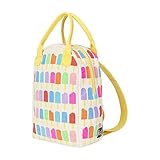 Fluf Lil B Pack, Organic Cotton Mini Backpack (Popsicle)