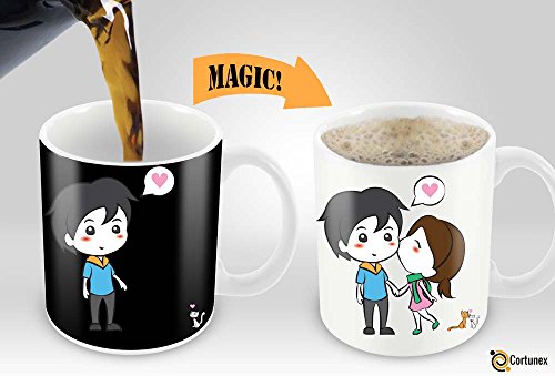 Heat sensitive mug | color changing coffee mug | funny …