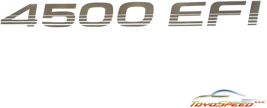STICKER FIT FOR Toyota Land Cruiser 4500 EFI Decal FZJ71 SERIE 100 105 PAIR MACHITO