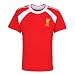 Official Football Merchandise Kids Liverpool FC Short Sleeve T-Shirt (2/3 Years) (Red)