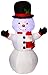 Gemmy Airblown Inflatable Snowman, 4 FEET Tall