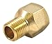 Forney 75447 Brass Fitting, Reducer Adapter, 3/8-Inch Female NPT to 1/4-Inch Male NPT