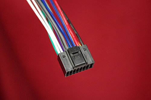 WIRE HARNESS FOR kENWOOD MODELS DDX371, KDC-BT318U, KDC ... kenwood kdc 255u wiring harness 