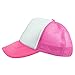 DALIX Trucker Cap Neon Pink Girls Hat for Youth Baseball Caps