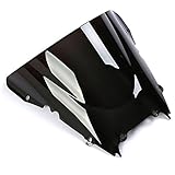 CICMOD Black Wave Windshield Fairing Windscreen Lens For YAMAHA YZF-R6 1998-2002