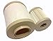 4604 Diesel Fuel Filter Pack includes lower lifter pump filter and upper fuel bowl filter ADT-60-FD-4604 (for 6.0L F250 F350 F450 F550 F650 EXCURSION)