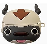 JLSDBMZ Earphones Case for Samsung Galaxy Buds 3 FE (2025) / Buds 3 Pro(2024) / Buds 3 (2024),Cute 3D Cartoon Ox Anime Full Body Protective Case,Kawaii Silicone Soft Shell for Boys Girls