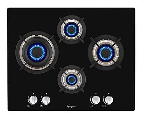 Empava 24-inch Gas Cooktop with 4 Italy Imported Sabaf Burners
