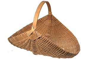 V.I. Reed & Cane, Inc. Hearth Basket Weaving Kit - Rib with Hearth Frames, Light Brown, Reed, Rectangular, 10" W x 17" L x 12